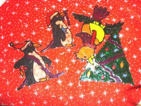 Моя мечта- рукодельная елочка-сбывается!!!!!