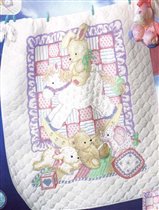 Rocking horse baby quilt 13122