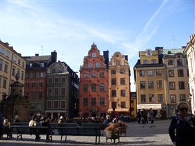 Стокгольм. Старый город. Торговая площадь.