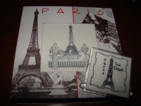Вышивка 'Эйфелева башня', Париж