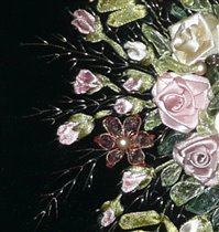 Фрагмент с бутонами роз