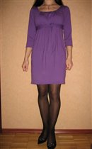 Хорошенькое платье модного сиреневого цвета, 46 размер