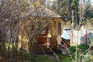 Беседка+барбекюшница