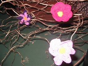 crochets flowers/ szydelkowe kwiatki