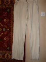Льняные брюки р-р33(50) и рост 180-185 