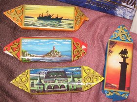 конфеты - картины с видами Владивостока