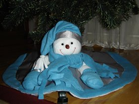 Коврик под ёлочку
