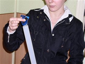 2. Заряжаем пушку конфетти.