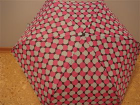 L553 горошки розово-серые