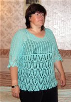 Пуловер по мотивам японской туники 3