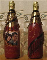 бутылочка в подарок на годовщину свадьбы
