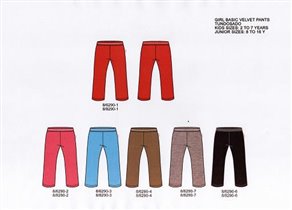 pants 2-7 8-16