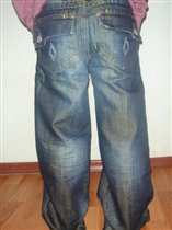 Арт.260 джинсы вид сзади (толстая джинса)
