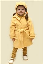 пальто (подкладка п/ш) 599 желтый