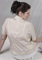 Блуза 8202 бежевая (р.48–62)