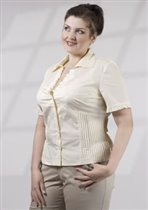 блузка 8204 молочный (р.48–62)