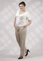 брюки 8506 бежевый (р.48–62)