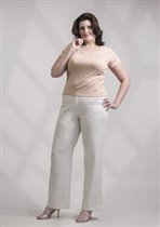 брюки 8509 молочный (р.48–62)