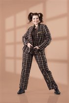 Жакет 7694 коричневый (р.48–62)