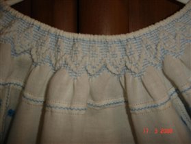 Горловина блузы