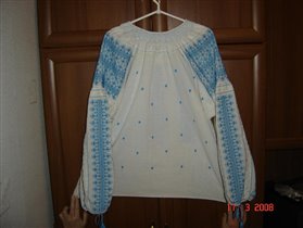 Блуза сзади