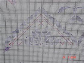 Схема белого узора