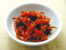 Салат из кальмара (Teri Ika)