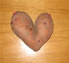 Сердечко картофельное :-)
