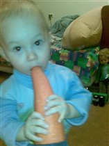 Ничего, что морковь большая! Одолею......