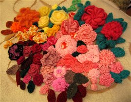 Цветочная полянка от Марины-мушки