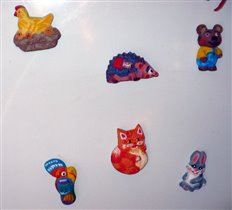 Гипсовые магнитики