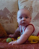 Младший сын Владислав. 6 месяцев.