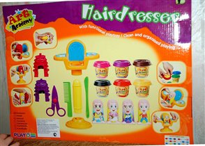 Play 8220	Набор с пластилином  'Парикмахерская'	370,00