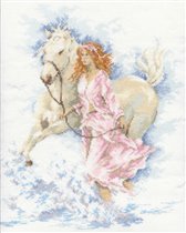 Девушка с лошадью Ланарте