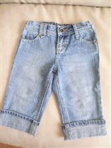 Капри джинсовые. р.92-98.  650 руб.