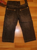 джинсы черные арт 113 вид сзади
