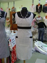 платье полоска - цена 1300 руб.