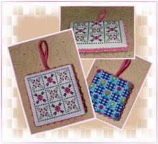 Nana's Afgan (Indigo Rose) 