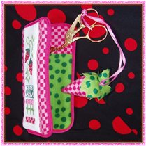 Strawberry Scissor Case (Lizzie Kate)