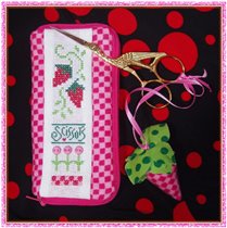 Strawberry Scissor Case (Lizzie Kate)