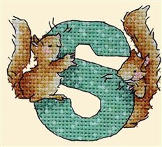 S for squirrel