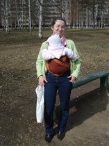 Чешский слинг-шарф Ватанаи, расцветка 'Тибет'