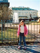 У фонтана на Казанской площади