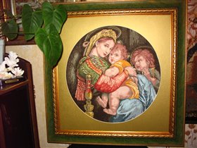 Мадонна на стуле. Рафаэль.