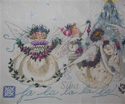 MD28 - Crystal Christmas - с бисером