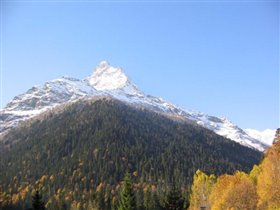 Домбай - осень