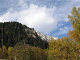 Домбай - осень