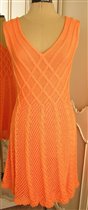 Оранжевое платье из Сабрины