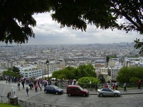 Вид на Париж от Базилики Сакре-Кёр
