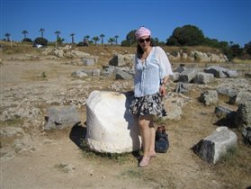 Развалины храма Афины недалеко от г.Родос